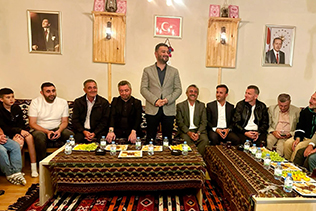 MEMLEKET HASRETİNE ORTAK OLAN BAŞKAN ÖZTEKİN, HEMŞEHRİLERİNİ YALNIZ BIRAKMADI